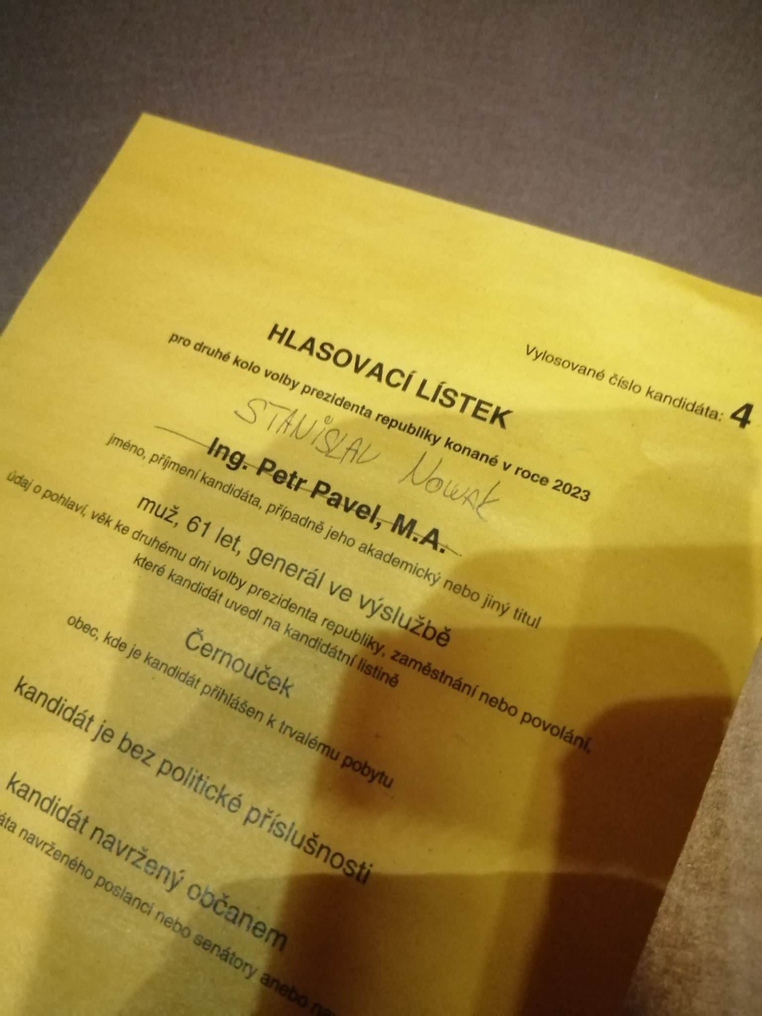 Kandidát na prezidenta